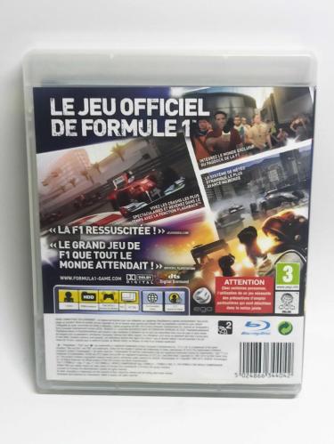 Sony Playstation 3 F1 2010 Oyun Fransa Baskı PS3 Formula 1