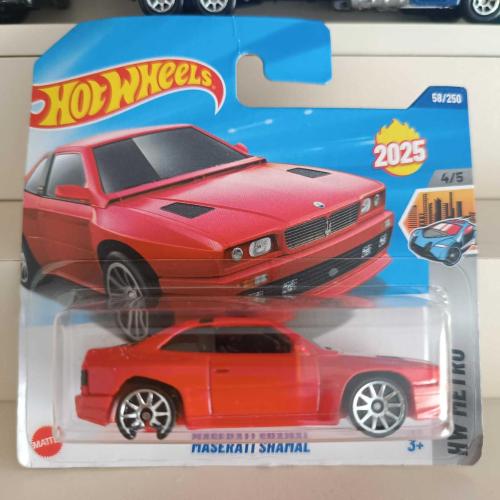 LOT.17 » HOTWHEELS  MASERATI SHAMAL ( ERROR TEKER )