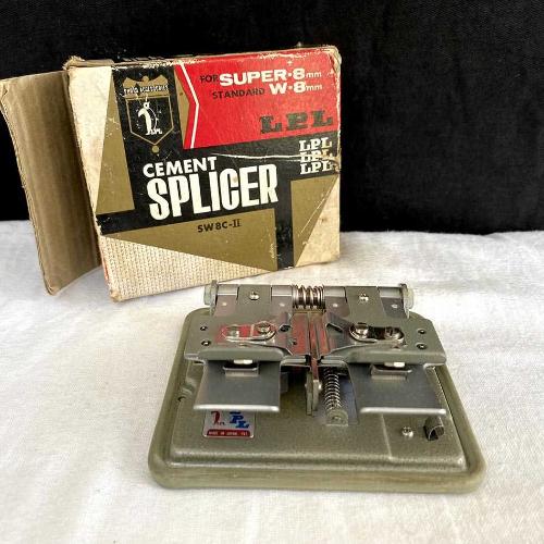 1970 Japonya LPL Super 8mm / W-8mm Splicer