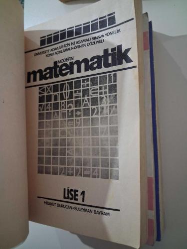 MODERN MATEMATİK LİSE 1  (Üniversite Adayları İçin İki Aşamalı Sınava Yönelik Konu Açıklamalı - Örnek Çözümlü )