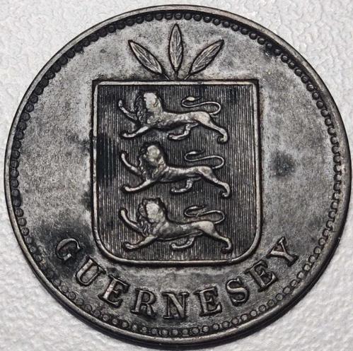 1902 - GUERNSEY - 4 Doubles ( ÇOK ÇOK TEMİZ )