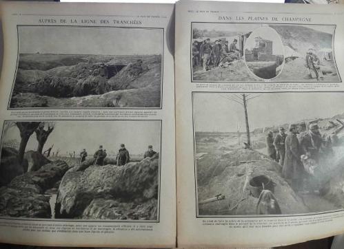 1. DÜNYA SAVAŞI DÖNEMİ - LE PAYS DE FRANCE DERGİSİ - 22 nisan 1915 - TÜRKİYE KONULU - BOL FOTOĞRAF GRAVÜR VE HARİTA GÖRSELLİ