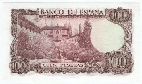 İspanya 1970 Yılı 100 Peseta ÇİL