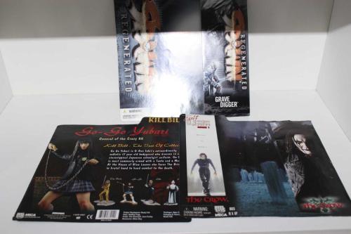 Spawn - Six Faces of Madness - Simpsons - Cult Classics vb. 26 adet figür etiketi (lütfen açıklamayı okuyunuz)