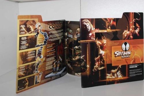 Spawn - Six Faces of Madness - Simpsons - Cult Classics vb. 26 adet figür etiketi (lütfen açıklamayı okuyunuz)