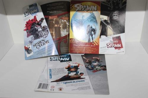 Spawn - Six Faces of Madness - Simpsons - Cult Classics vb. 26 adet figür etiketi (lütfen açıklamayı okuyunuz)