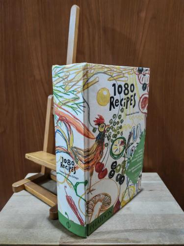 1080 Recipes *Spain's best-selling cookbook or over 30 years -The Bible of authentic Spanish cooking *Illustrations: Jamier Mariscal [ CİLTLİ ] (İspanya -Akdeniz Mutfağı Yemek Kitabı)