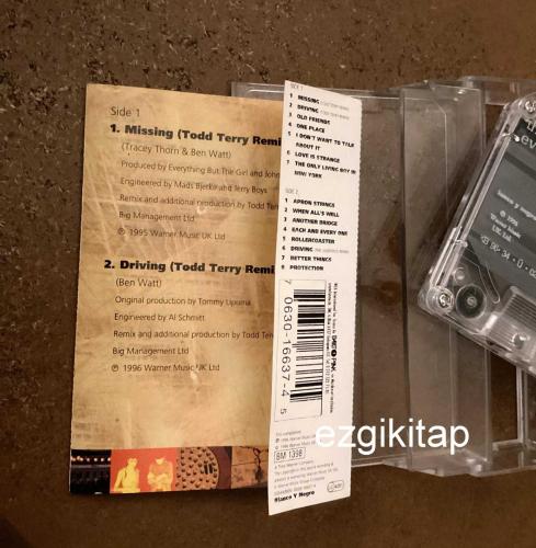 the best of - ebtg  kaset   (kasetçalarda denenmiştir/dinlenmiştir) everything but the girl kaset