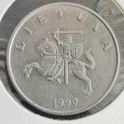 LİTVANYA  1999   1  LITA   KAPAMASINDA