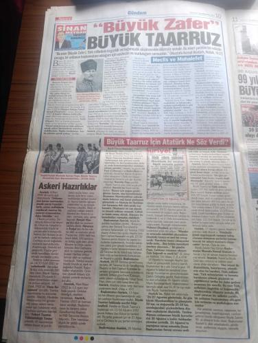 Sözcü Gazetesi - Turkish Newspaper - 30 Ağustos 2021 - 30 Ağustos Zafer Bayramı kutlu olsun - Büyük taarruz için Atatürk ne söz verdi fotoğraf - Dünyada hiçbir savaşta yenilmemiş tek komutan Atatürk - makus talihin yenildiği gün yazan Rahmi Turan - 30 Ağustos penceresinden yazan Necati Doğru - Atatürk düşmanı nankörler yazan Deniz Zeyrek - Güneş Atatürk yazan Yekta Güngör Özden - 30 Ağustos Zafer Bayramı sebebiyle Kadıköy'de Göksel Kalben Güvenç Dağüstün Burçin Büke konserleri - 30 Ağustos penceresinden Taliban ile İslamcı AKP - İYİ Parti'nin önemli ismi Aytun Çıray'dan 30 Ağustos zaferinin 99. Yıldönümünde çarpıcı açıklamalar - 30 Ağustos Zafer Bayramı kutlu olsun Edis konseri Antalya'da - Türkiye Jokey Kulübü 30 Ağustos Zafer bayramımız kutlu olsun - 30 Ağustos'ta İstanbulda 39 ilçede fener alayı düzenlenecek - Büyük taarruz yazan  Sinan Meydan - Ankara üniversitesi'nin arşivinden Atatürk ve milli mücadele - yamaç paraşütçülerinden 30 Ağustos Zafer uçuşu - 30 Ağustos 1922