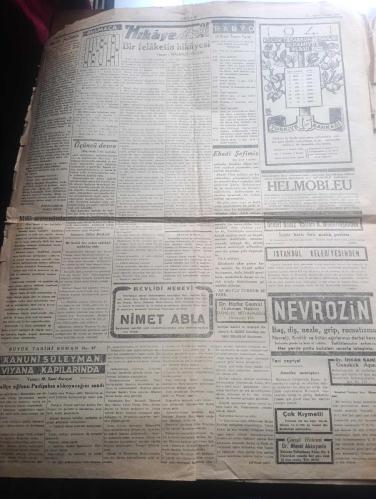 İkdam Gazetesi - Turkish Newspaper - 10 İkinciteşrin (Kasım) 1940 - Atatürk emanetine sadıkız - Atatürk'ün fotoğrafı - O daima bizimledir bizim başımızdadır yazan Abidin Daver Başmakale - Ebedi Şefimiz Atatürk'ün 10 cu yıl nutukları -  milli şefimiz İsmet İnönü'nün Türk milletine beyannameleri - son balo hastalık rivayetleri yeniden beliriyordu - Atatürk'ün hayatı - Ebedi Şef Atatürk'ün ölüm yıldönümü sebebiyle memleketimizin her tarafında milli matem toplantılı tertip edilmiştir - ebedi şefimiz Atatürk Samsun'da bir tenezzüh esnasında Fotoğraf - Atatürk her şeyde ve her yerde olduğu gibi ziraatte de önderdi Fotoğrafı - Atatürk Trakya manevralarında harekatı tetkik ediyor fotoğraf - başkumandan Atatürk fotoğraf - Atatürk istiklal mücadelesine başlıyor - Erzurum Kongresi 23 temmuz'da toplandı ve Mustafa Kemal'i reisliğe seçti - Kanuni Sultan Süleyman Viyana kapılarında yazan M. Sami Karayel Yazı Dizisi - radyoda Ebedi Şef Atatürk'ün ölümünün ikinci yıldönümü programı - 10 Kasım 1938