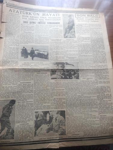 İkdam Gazetesi - Turkish Newspaper - 10 İkinciteşrin (Kasım) 1940 - Atatürk emanetine sadıkız - Atatürk'ün fotoğrafı - O daima bizimledir bizim başımızdadır yazan Abidin Daver Başmakale - Ebedi Şefimiz Atatürk'ün 10 cu yıl nutukları -  milli şefimiz İsmet İnönü'nün Türk milletine beyannameleri - son balo hastalık rivayetleri yeniden beliriyordu - Atatürk'ün hayatı - Ebedi Şef Atatürk'ün ölüm yıldönümü sebebiyle memleketimizin her tarafında milli matem toplantılı tertip edilmiştir - ebedi şefimiz Atatürk Samsun'da bir tenezzüh esnasında Fotoğraf - Atatürk her şeyde ve her yerde olduğu gibi ziraatte de önderdi Fotoğrafı - Atatürk Trakya manevralarında harekatı tetkik ediyor fotoğraf - başkumandan Atatürk fotoğraf - Atatürk istiklal mücadelesine başlıyor - Erzurum Kongresi 23 temmuz'da toplandı ve Mustafa Kemal'i reisliğe seçti - Kanuni Sultan Süleyman Viyana kapılarında yazan M. Sami Karayel Yazı Dizisi - radyoda Ebedi Şef Atatürk'ün ölümünün ikinci yıldönümü programı - 10 Kasım 1938