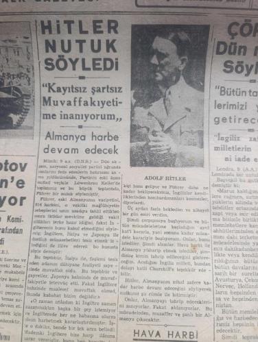 İkdam Gazetesi - Turkish Newspaper - 10 İkinciteşrin (Kasım) 1940 - Atatürk emanetine sadıkız - Atatürk'ün fotoğrafı - O daima bizimledir bizim başımızdadır yazan Abidin Daver Başmakale - Ebedi Şefimiz Atatürk'ün 10 cu yıl nutukları -  milli şefimiz İsmet İnönü'nün Türk milletine beyannameleri - son balo hastalık rivayetleri yeniden beliriyordu - Atatürk'ün hayatı - Ebedi Şef Atatürk'ün ölüm yıldönümü sebebiyle memleketimizin her tarafında milli matem toplantılı tertip edilmiştir - ebedi şefimiz Atatürk Samsun'da bir tenezzüh esnasında Fotoğraf - Atatürk her şeyde ve her yerde olduğu gibi ziraatte de önderdi Fotoğrafı - Atatürk Trakya manevralarında harekatı tetkik ediyor fotoğraf - başkumandan Atatürk fotoğraf - Atatürk istiklal mücadelesine başlıyor - Erzurum Kongresi 23 temmuz'da toplandı ve Mustafa Kemal'i reisliğe seçti - Kanuni Sultan Süleyman Viyana kapılarında yazan M. Sami Karayel Yazı Dizisi - radyoda Ebedi Şef Atatürk'ün ölümünün ikinci yıldönümü programı - 10 Kasım 1938