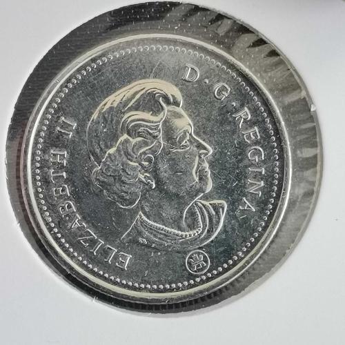 KANADA  2011  25 CENT    KAPAMASINDA