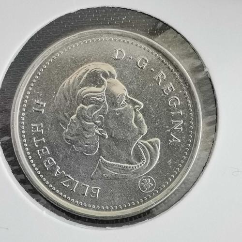 KANADA  2007   25 CENT    KAPAMASINDA