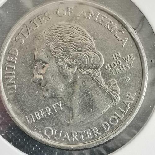 AMERİKA  2008 D   25 CENT   ÇEYREK DOLAR  HATIRA  50 Eyalet Çeyreklikleri - Alaska   KAPAMASINDA