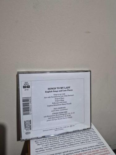 Paul Esswood, Jürgen Hübscher – Songs To My Lady (English Songs & Lute Pieces) / CD