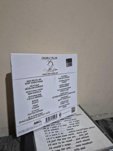 Onur Akın Şarkıları - Onurlu Yıllar / CD