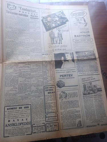 Cumhuriyet Gazetesi - 10 Kasım 1950 - Asıl Güven Yazan Nadir Nadi Başmakale - Büyük Milli Matem Günümüz - Atatürk'ün Fotoğrafı - Atatürk'ü 12 Yıl Önce bu sabah dokuzu beş geçe kaybetmiştik - Eski Kocaeli Milletvekili Süreyya Yiğit Atatürk Tam Otuz Senelik Arkadaşımdı Atatürk'e ait hatıraları - Atatürk'ün hiç görmediğimiz bir fotoğrafı Trablusgarp'ta - Cumhurbaşkanı Celal Bayar'ın Atatürk'e Dair İhtisasları - Yabancı Radyolar Ve Atatürk - Ali Ulvi Atatürk Çizim  - Atatürk'e Dair Hatıralar Doktor Nihad Reşad ve Abrevaya Hatıralarını Anlatıyor - Kore'de Savaş Birliğimiz Cepheye Gidiyor - Amerikan Askerî Yardımı Programı Gözden Geçirilecek - Truman'ın Cumhurbaşkanımız Celal Bayar'a Telgrafı - Ya Sabûr Yazan Burhan Felek Köşe Yazısı - Atatürk Ve Spor - Atatürk'ün Ölüm Yıldönümünde İnkılap Müzesini Ziyaret Fotoğraf - Atatürk'ün Öldüğü Oda Yazan Haluk Yusuf Şehsuvaroğlu Yazı Dizisi - Atatürk İçin Şiirler Yazan Baki Süha Ediboğlu - Washington'la Atatürk Arasında Benzerlikler - 10 Kasım 1938