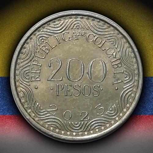 Kolombiya 2023 Yılı 200 Peso ÇİL