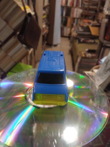 Blue T-Rex Van Burger King 2020 Hot Wheels Diecast Car