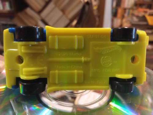 Blue T-Rex Van Burger King 2020 Hot Wheels Diecast Car