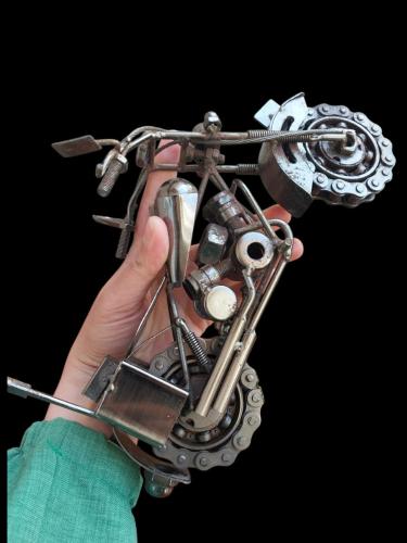 vintage el yapımı motor