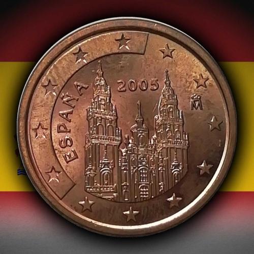 İspanya 2005 Yılı 5 Cent ÇİL