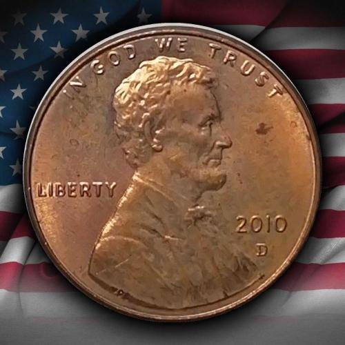 ABD 2010 Yılı 1 Cent Union Shield ÇİL