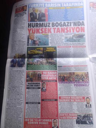 Posta Gazetesi - Turkish Newspaper - 23 Nisan 2026 - 23 Nisan hepimizin Bayramı - 23 Nisan 1920'de kurulan Büyük Millet Meclisi egemenliğin kayıtsız şartsız millete ait olduğunun tesciliydi - 23 Nisan 1921'de itibaren milli bayram ilan edildi - ulu önder Mustafa Kemal Atatürk 1922'de Konya'daki Şems ilkokulunu ziyaretinde Nuriye ( İdil) adlı çocuğa okulunu seviyor musun diye sordu çok seviyorum yanıtını alınca O zaman dünyanın her yerindeki çocukları çağıralım hep birlikte oynayın dedi - Mustafa Kemal Atatürk ile Nuriye İdil Fotoğrafı Yapay Zeka ile renklendirilmiştir - usta oyuncu Ferdi Atuner vefat etti - Vakıfbank finans grubu 23 Nisan ulusal egemenlik ve çocuk bayramı kutlu olsun - Milli Piyango 23 Nisan ulusal egemenlik ve çocuk bayramı kutlu olsun - Migros 23 Nisan ulusal egemenlik ve çocuk bayramınız kutlu olsun - TBMM başkanı Numan Kurtulmuş çocuklarla fotoğraf çektirdi - 23 nisan'a özel yayınlar CNN Türk'te - 13. Kez Avrupa şampiyonu  Rıza Kayaalp Fotoğrafı  - 23 Nisan 1920