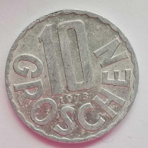 AVUSTURYA  1973   10  GROSCHEN