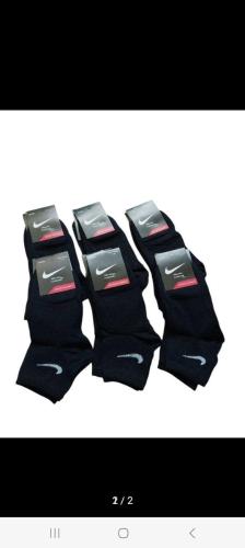 Nike 12 adet Siyah Çorap