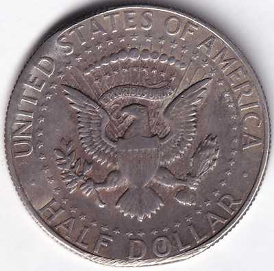 ABD 1/2 DOLAR 1968 KÇ - GÜMÜŞ:11,18 GR