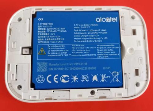Alcatel MW70VK 4.5G VINN Wifi Modem (IMEI açık, 5Ghz , Sorunsuz)