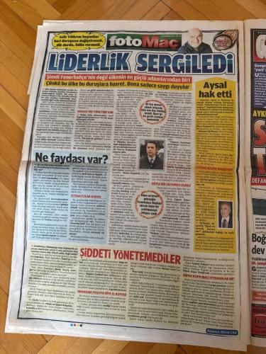 FOTOMAÇ GAZETESİ - 22 MAYIS 2012 - BARIŞ ERTÜL'DEN PARA REKORU - BRİCCİ BANKOLARI VERDİ - BASKETBOLDAKİ SÜPER DERBİYİ ORHUN GENCER ANALİZ ETTİ -  ABDULLAH AVCI - TÜRKİYE-GÜRCİSTAN - URUGUAYLI GOLCÜNÜN MENAJERİ BOLOTNICOFF İSTANBUL'A GELDİ - FENER'DE FORLAN BOMBASI - AYKUT KOCAMAN - DIEGO FORLAN - DANIEL BOLOTNICOFF - TERİM'İN GÖZÜ BATALLA'DA - FATİH TERİM - PABLO BATALLA - KÖPRÜLER SARI-KIRMIZI - KOCAMAN AÇIK KAPI BIRAKTI - GÜNEŞ'E TAM YETKİ - SADRİ ŞENER - ŞENOL GÜNEŞ - NEVZAT ŞAKAR - BENİM DE OYUM AZİZ YILDIRIM'A - AZİZ YILDIRIM - HINCAL ULUÇ - HAVUTÇU TOPA TUTTU - TAYFUR HAVUTÇU - LİG 10 AĞUSTOS'TA BAŞLIOR - PFDK'NIN F.BAHÇE'Yİ AKLAYAN KARARLARININ GEREKÇELERİ ORTAYA ÇIKMAYA BAŞLADI: SUÇLU ESCUDO - CENK TOSUN İÇİN YENİ HAMLE - MOUSSA SOW - 48 KİŞİYE SEYİR YASAĞI - HAKKI YALÇIN - ALİ KOÇ - EMRE, GELECEĞİYLE İLGİLİ SPEKÜLASYONLARA TV'DEN AÇIKLIK GETİRDİ -  EMRE BELÖZOĞLU - AYKUT DEMİR - MUSA NİZAM - SERDAR AZİZ - ÇAĞLAR BİRİNCİ - MEHMET BATDAL - AMİL DİLAVER - SERCAN YILDIRIM