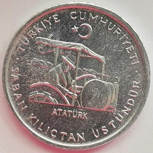 TÜRKİYE   1975   10  KURUŞ    HATIRA FAO- Tarımsal İlerleme Serisi