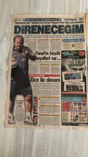 FOTOSPOR SPOR GAZETESİ - TURKISH NEWSPAPER - DOĞUM GÜNÜ HEDİYESİ  - EKSİKSİZ TAM TAKIM GAZETE -  21 EYLÜL 2006 PERŞEMBE  ERSUN YANAL – HALUK ÇUBUKÇU – HALUK ZORLU – ZICO – AZİZ YILDIRIM – ERMAN TOROĞLU – İBRAHİM CEVAHİR – MUTLUHAN SUNER – ŞÜKRÜ KAYA – HAKAN ŞÜKÜR – ERİK GERETS – ADNAN POLAT – ARDA TURAN – CARRUSCA – GÖKHAN ZAN – YATTARA – HÜSEYİN – GÖKDENİZ KARADENİZ – SZYMOWIAK – STEPANOV – MUSAMPA  FENERBAHÇE: TEKNİK DİREKTÖR ZICO, KOLTUĞUNU ERSUN YANAL’A KAPTIRMAK İSTEMİYOR – KONYA MAÇINA YENİ BİR FENERBAHÇE İLE ÇIKIYOR – AZİZ YILDIRIM: “ZICO İLE DEVAM” – ERMAN TOROĞLU’NUN SÖZLERİ YANAL’I ETKİLEDİ – YANAL PROJESİ İLERİ TARİHE ATILDI – VOLKAN TRANSFERİNDE BEŞİKTAŞ DEVREYE GİRDİ  GALATASARAY: BEŞİKTAŞ GALİBİYETİ SONRASI MORAL BULDU – ERİK GERETS: “LIVERPOOL’DAN PUAN ALIRSAK GRUPTAN ÇIKARIZ” – ADNAN POLAT: “LIVERPOOL’U EVİNDE VURACAĞIZ” – GALATASARAY RESMİ SİTESİ: LIVERPOOL MAÇI BİLETLERİ 34 STERLİN – HAKAN ŞÜKÜR LÜBNANLI SAVAŞ MAĞDURU ÇOCUKLARA SÖZ VERDİ: “RAMAZAN’DA GELECEĞİM” – ARDA