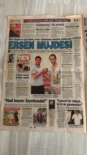 FOTOSPOR SPOR GAZETESİ - TURKISH NEWSPAPER - DOĞUM GÜNÜ HEDİYESİ  - EKSİKSİZ TAM TAKIM GAZETE -  21 EYLÜL 2006 PERŞEMBE  ERSUN YANAL – HALUK ÇUBUKÇU – HALUK ZORLU – ZICO – AZİZ YILDIRIM – ERMAN TOROĞLU – İBRAHİM CEVAHİR – MUTLUHAN SUNER – ŞÜKRÜ KAYA – HAKAN ŞÜKÜR – ERİK GERETS – ADNAN POLAT – ARDA TURAN – CARRUSCA – GÖKHAN ZAN – YATTARA – HÜSEYİN – GÖKDENİZ KARADENİZ – SZYMOWIAK – STEPANOV – MUSAMPA  FENERBAHÇE: TEKNİK DİREKTÖR ZICO, KOLTUĞUNU ERSUN YANAL’A KAPTIRMAK İSTEMİYOR – KONYA MAÇINA YENİ BİR FENERBAHÇE İLE ÇIKIYOR – AZİZ YILDIRIM: “ZICO İLE DEVAM” – ERMAN TOROĞLU’NUN SÖZLERİ YANAL’I ETKİLEDİ – YANAL PROJESİ İLERİ TARİHE ATILDI – VOLKAN TRANSFERİNDE BEŞİKTAŞ DEVREYE GİRDİ  GALATASARAY: BEŞİKTAŞ GALİBİYETİ SONRASI MORAL BULDU – ERİK GERETS: “LIVERPOOL’DAN PUAN ALIRSAK GRUPTAN ÇIKARIZ” – ADNAN POLAT: “LIVERPOOL’U EVİNDE VURACAĞIZ” – GALATASARAY RESMİ SİTESİ: LIVERPOOL MAÇI BİLETLERİ 34 STERLİN – HAKAN ŞÜKÜR LÜBNANLI SAVAŞ MAĞDURU ÇOCUKLARA SÖZ VERDİ: “RAMAZAN’DA GELECEĞİM” – ARDA