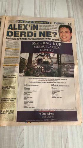 FOTOSPOR SPOR GAZETESİ - TURKISH NEWSPAPER - DOĞUM GÜNÜ HEDİYESİ  - EKSİKSİZ TAM TAKIM GAZETE -  22 EYLÜL 2006 CUMA  RİDVAN DİLMEN – AZİZ YILDIRIM – ZICO – ALEX DE SOUZA – LUGANO – ÖNDER TURACI – DELGADO – RİCARDİNHO – EMRE BELÖZOĞLU – ERİK GERETS – ARDA TURAN – FERHAT – SABRİ – ADNAN POLAT – MUTLUHAN SUNER – İBRAHİM CEVAHİR – ŞÜKRÜ KAYA – HAKAN ŞÜKÜR – GÖKHAN ZAN – YATTARA – HÜSEYİN – SZYMOWIAK – STEPANOV – MUSAMPA  FENERBAHÇE: RİDVAN DİLMEN’E YUVAYA DÖNÜŞ DAVETİ – AZİZ YILDIRIM TEKLİFİ DOĞRULADI – ALEX ÖNCE “OCAK’TA GİDECEĞİM” DEDİ, SONRA ÇARK ETTİ – ZICO’NUN KADER MAÇI KONYA’DA – LUGANO KIRMIZI KART CEZALISI, ÖNDER TURACI İLK 11’DE – FENERBAHÇE SON İKİ DEPLASMANDA KAZANAMADI, KONYA MAÇI KRİTİK – MAÇI YUNUS YILDIRIM YÖNETECEK, LİG TV YAYINLAYACAK  BEŞİKTAŞ: DELGADO VE RİCARDİNHO BİRLİKTE OYNAYACAK – DELGADO GİZLİ FORVET OLACAK, RAKİP DEFANSI DELECEK – ANKARAGÜCÜ MAÇI ÖNCESİ SAMBACI-RİCARDİNHO OYUN KURUCU ROLÜNDE – BEŞİKTAŞ AVRUPA’DA CSKA SOFYA MAÇINA HAZIRLANIYOR  GALATASARAY: TRABZO