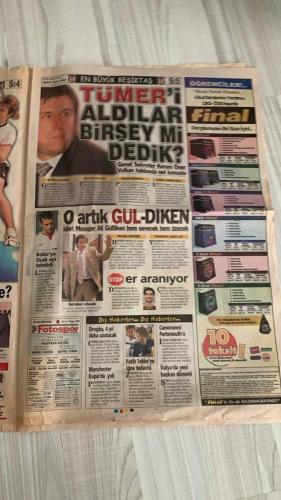 FOTOSPOR SPOR GAZETESİ - TURKISH NEWSPAPER - DOĞUM GÜNÜ HEDİYESİ  - EKSİKSİZ TAM TAKIM GAZETE -  22 EYLÜL 2006 CUMA  RİDVAN DİLMEN – AZİZ YILDIRIM – ZICO – ALEX DE SOUZA – LUGANO – ÖNDER TURACI – DELGADO – RİCARDİNHO – EMRE BELÖZOĞLU – ERİK GERETS – ARDA TURAN – FERHAT – SABRİ – ADNAN POLAT – MUTLUHAN SUNER – İBRAHİM CEVAHİR – ŞÜKRÜ KAYA – HAKAN ŞÜKÜR – GÖKHAN ZAN – YATTARA – HÜSEYİN – SZYMOWIAK – STEPANOV – MUSAMPA  FENERBAHÇE: RİDVAN DİLMEN’E YUVAYA DÖNÜŞ DAVETİ – AZİZ YILDIRIM TEKLİFİ DOĞRULADI – ALEX ÖNCE “OCAK’TA GİDECEĞİM” DEDİ, SONRA ÇARK ETTİ – ZICO’NUN KADER MAÇI KONYA’DA – LUGANO KIRMIZI KART CEZALISI, ÖNDER TURACI İLK 11’DE – FENERBAHÇE SON İKİ DEPLASMANDA KAZANAMADI, KONYA MAÇI KRİTİK – MAÇI YUNUS YILDIRIM YÖNETECEK, LİG TV YAYINLAYACAK  BEŞİKTAŞ: DELGADO VE RİCARDİNHO BİRLİKTE OYNAYACAK – DELGADO GİZLİ FORVET OLACAK, RAKİP DEFANSI DELECEK – ANKARAGÜCÜ MAÇI ÖNCESİ SAMBACI-RİCARDİNHO OYUN KURUCU ROLÜNDE – BEŞİKTAŞ AVRUPA’DA CSKA SOFYA MAÇINA HAZIRLANIYOR  GALATASARAY: TRABZO