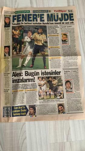 FOTOSPOR SPOR GAZETESİ - TURKISH NEWSPAPER - DOĞUM GÜNÜ HEDİYESİ  - EKSİKSİZ TAM TAKIM GAZETE -23 EYLÜL 2006 CUMARTESİ  RİDVAN DİLMEN – AZİZ YILDIRIM – ZICO – ALEX DE SOUZA – LUGANO – ÖNDER TURACI – DELGADO – RİCARDİNHO – EMRE BELÖZOĞLU – ERİK GERETS – ARDA TURAN – FERHAT – SABRİ – ADNAN POLAT – HAKAN ŞÜKÜR – MONDRAGON – CARRUSCA – GÖKHAN ZAN – YATTARA – HÜSEYİN – SZYMOWIAK – STEPANOV – MUSAMPA – ERSEN MARTİN – GÖKDENİZ KARADENİZ – MARCELINHO – ZİYA DOĞAN – FATİH AKYEL – SELÇUK DERELİ  FENERBAHÇE: KONYA’DA 1-0 MAĞLUP OLDU – RÜŞTÜ REÇBER’İN ÇABASI YETMEDİ – LUGANO KIRMIZI KART CEZALISI – ÖNDER TURACI İLK 11’DE – ZICO’NUN KADERİ TARTIŞILIYOR – ALEX’İN GELECEĞİ BELİRSİZ – FENERBAHÇE AVRUPA’DA RANDERS MAÇINA HAZIRLANIYOR  BEŞİKTAŞ: ANKARAGÜCÜ MAÇI ÖNCESİ DELGADO VE RİCARDİNHO BİRLİKTE OYNAYACAK – DELGADO GİZLİ FORVET OLACAK – BEŞİKTAŞ AVRUPA’DA CSKA SOFYA MAÇINA HAZIRLANIYOR  GALATASARAY: TRABZONSPOR DEPLASMANINDA ZORLU MAÇ – ERİK GERETS TEK FORVET Mİ ÇİFT FORVET Mİ KARAR VEREMEDİ – NECATİ