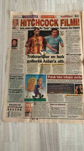 FOTOSPOR SPOR GAZETESİ - TURKISH NEWSPAPER - DOĞUM GÜNÜ HEDİYESİ  - EKSİKSİZ TAM TAKIM GAZETE -24 EYLÜL 2006 PAZAR  RÜŞTÜ REÇBER – MATEJA KEZMAN – ALEX DE SOUZA – SERKAN BALCI – ÖNDER TURACI – EDU – DEIVID – TUNCAY ŞANLI – TÜMER METİN – ZICO – AZİZ YILDIRIM – HAKAN ŞÜKÜR – ARDA TURAN – SABRİ SARIOĞLU – AYHAN AKMAN – JUNICHI INAMOTO – ÜMİT KARAN – RİGOBERT SONG – STJEPAN TOMAS – FERHAT ÖZTORUN – MONDRAGON – CARRUSCA – GÖKHAN ZAN – ERSEN MARTİN – GÖKDENİZ KARADENİZ – MARCELINHO – FATİH AKYEL – ZİYA DOĞAN – SELÇUK DERELİ  FENERBAHÇE: KONYA’DA 1-0 KAZANDI – KEZMAN’IN GOLÜ VE RÜŞTÜ’NÜN MUHTEŞEM KURTARIŞLARI MAÇI GETİRDİ – RÜŞTÜ 6 NET POZİSYONU ÖNLEDİ, JENERİKLİK KURTARIŞLAR YAPTI – ALEX’İN İSTEKSİZ TAVIRLARI ELEŞTİRİLDİ – ZICO: “BAŞKAN YILDIRIM’IN BİLGİ ALMA HAKKI VARDIR” – ÖNDER TURACI’YA ŞANS VERİLMESİ BEKLENİYOR – DEIVID VE EDU ELEŞTİRİLERİN HEDEFİNDE – FENERBAHÇE RANDERS MAÇINA MORALLİ GİDİYOR  GALATASARAY: TRABZONSPOR’A 3-1 MAĞLUP OLDU – HAKAN ŞÜKÜR’ÜN GOLÜ TEK TESSELLİ – DIŞ SAHADA İL
