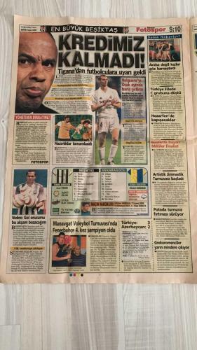 FOTOSPOR SPOR GAZETESİ - TURKISH NEWSPAPER - DOĞUM GÜNÜ HEDİYESİ  - EKSİKSİZ TAM TAKIM GAZETE -24 EYLÜL 2006 PAZAR  RÜŞTÜ REÇBER – MATEJA KEZMAN – ALEX DE SOUZA – SERKAN BALCI – ÖNDER TURACI – EDU – DEIVID – TUNCAY ŞANLI – TÜMER METİN – ZICO – AZİZ YILDIRIM – HAKAN ŞÜKÜR – ARDA TURAN – SABRİ SARIOĞLU – AYHAN AKMAN – JUNICHI INAMOTO – ÜMİT KARAN – RİGOBERT SONG – STJEPAN TOMAS – FERHAT ÖZTORUN – MONDRAGON – CARRUSCA – GÖKHAN ZAN – ERSEN MARTİN – GÖKDENİZ KARADENİZ – MARCELINHO – FATİH AKYEL – ZİYA DOĞAN – SELÇUK DERELİ  FENERBAHÇE: KONYA’DA 1-0 KAZANDI – KEZMAN’IN GOLÜ VE RÜŞTÜ’NÜN MUHTEŞEM KURTARIŞLARI MAÇI GETİRDİ – RÜŞTÜ 6 NET POZİSYONU ÖNLEDİ, JENERİKLİK KURTARIŞLAR YAPTI – ALEX’İN İSTEKSİZ TAVIRLARI ELEŞTİRİLDİ – ZICO: “BAŞKAN YILDIRIM’IN BİLGİ ALMA HAKKI VARDIR” – ÖNDER TURACI’YA ŞANS VERİLMESİ BEKLENİYOR – DEIVID VE EDU ELEŞTİRİLERİN HEDEFİNDE – FENERBAHÇE RANDERS MAÇINA MORALLİ GİDİYOR  GALATASARAY: TRABZONSPOR’A 3-1 MAĞLUP OLDU – HAKAN ŞÜKÜR’ÜN GOLÜ TEK TESSELLİ – DIŞ SAHADA İL