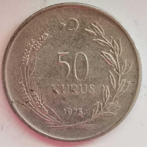 TÜRKİYE    1975    50   KURUŞ