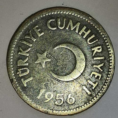 TÜRKİYE    1956      25  KURUŞ
