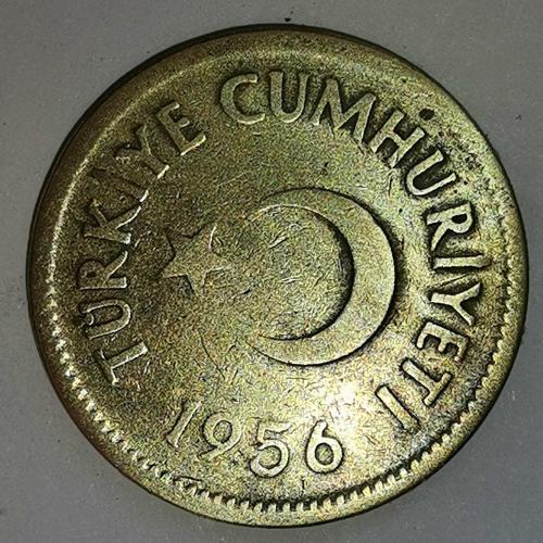 TÜRKİYE    1956      25  KURUŞ