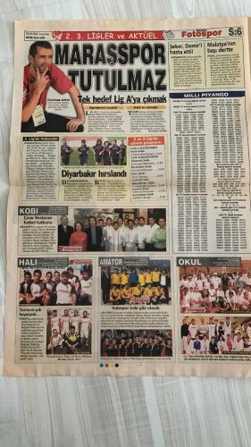 FOTOSPOR SPOR GAZETESİ - TURKISH NEWSPAPER - DOĞUM GÜNÜ HEDİYESİ  - EKSİKSİZ TAM TAKIM GAZETE -  30 EYLÜL 2006 CUMARTESİ  AZİZ YILDIRIM – ZICO – ALEX DE SOUZA – MATEJA KEZMAN – RÜŞTÜ REÇBER – SERKAN BALCI – ÖNDER TURACI – EDU – DEIVID DE SOUZA – TUNCAY ŞANLI – APPİAH – TÜMER METİN – HAKAN ŞÜKÜR – ARDA TURAN – SABRİ SARIOĞLU – AYHAN AKMAN – JUNICHI INAMOTO – ÜMİT KARAN – RİGOBERT SONG – STJEPAN TOMAS – FERHAT ÖZTORUN – MONDRAGON – CARRUSCA – GÖKHAN ZAN – ERSEN MARTİN – GÖKDENİZ KARADENİZ – MARCELINHO – FATİH AKYEL – ZİYA DOĞAN – RİCARDİNHO – DELGADO – NOBRE – BOBO – KLEBERSON – VEDRAN RUNJE – ERGUN GÜRSOY  FENERBAHÇE: ALEX İKİ YILLIK SÖZLEŞME İÇİN 4 MİLYON EURO ALACAK – KEZMAN VE RÜŞTÜ RANDERS MAÇINDA PARLADI – DEIVID: “RAKİP FİLELER GOLLERİMLE DOLACAK” – ZICO: “GRUPLARA KALACAĞIZ” – APPİAH’A İNGİLİZ KULÜPLERİNDEN TEKLİF VAR – ALEX’E LYON TALİP – TUNCAY’I EVERTON TAKİPTE – FENERBAHÇE UEFA’DA MORALLİ  GALATASARAY: KONYASPOR MAÇI ÖNCESİ GERETS’E SAHİP ÇIKILIYOR – TARAFTAR: “GERETS’İ KİMSE