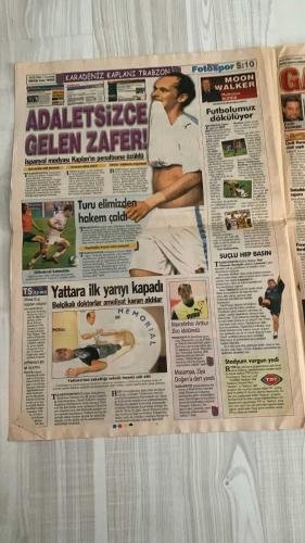 FOTOSPOR SPOR GAZETESİ - TURKISH NEWSPAPER - DOĞUM GÜNÜ HEDİYESİ  - EKSİKSİZ TAM TAKIM GAZETE -  30 EYLÜL 2006 CUMARTESİ  AZİZ YILDIRIM – ZICO – ALEX DE SOUZA – MATEJA KEZMAN – RÜŞTÜ REÇBER – SERKAN BALCI – ÖNDER TURACI – EDU – DEIVID DE SOUZA – TUNCAY ŞANLI – APPİAH – TÜMER METİN – HAKAN ŞÜKÜR – ARDA TURAN – SABRİ SARIOĞLU – AYHAN AKMAN – JUNICHI INAMOTO – ÜMİT KARAN – RİGOBERT SONG – STJEPAN TOMAS – FERHAT ÖZTORUN – MONDRAGON – CARRUSCA – GÖKHAN ZAN – ERSEN MARTİN – GÖKDENİZ KARADENİZ – MARCELINHO – FATİH AKYEL – ZİYA DOĞAN – RİCARDİNHO – DELGADO – NOBRE – BOBO – KLEBERSON – VEDRAN RUNJE – ERGUN GÜRSOY  FENERBAHÇE: ALEX İKİ YILLIK SÖZLEŞME İÇİN 4 MİLYON EURO ALACAK – KEZMAN VE RÜŞTÜ RANDERS MAÇINDA PARLADI – DEIVID: “RAKİP FİLELER GOLLERİMLE DOLACAK” – ZICO: “GRUPLARA KALACAĞIZ” – APPİAH’A İNGİLİZ KULÜPLERİNDEN TEKLİF VAR – ALEX’E LYON TALİP – TUNCAY’I EVERTON TAKİPTE – FENERBAHÇE UEFA’DA MORALLİ  GALATASARAY: KONYASPOR MAÇI ÖNCESİ GERETS’E SAHİP ÇIKILIYOR – TARAFTAR: “GERETS’İ KİMSE