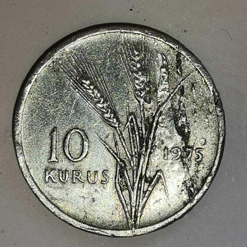 TÜRKİYE    1975    10   KURUŞ