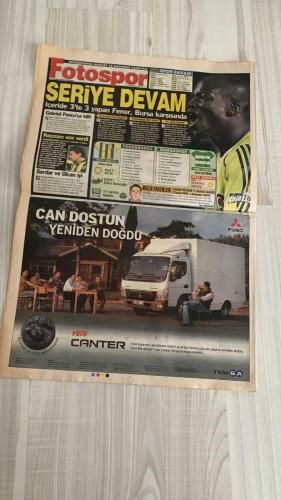 FOTOSPOR SPOR GAZETESİ - TURKISH NEWSPAPER - DOĞUM GÜNÜ HEDİYESİ  - EKSİKSİZ TAM TAKIM GAZETE -  1 EKİM 2006 PAZAR  AZİZ YILDIRIM – ZICO – ALEX DE SOUZA – MATEJA KEZMAN – RÜŞTÜ REÇBER – SERKAN BALCI – ÖNDER TURACI – EDU – DEIVID DE SOUZA – TUNCAY ŞANLI – APPİAH – TÜMER METİN – HAKAN ŞÜKÜR – ARDA TURAN – SABRİ SARIOĞLU – AYHAN AKMAN – JUNICHI INAMOTO – ÜMİT KARAN – RİGOBERT SONG – STJEPAN TOMAS – FERHAT ÖZTORUN – MONDRAGON – CARRUSCA – GÖKHAN ZAN – ERSEN MARTİN – GÖKDENİZ KARADENİZ – MARCELINHO – FATİH AKYEL – ZİYA DOĞAN – RİCARDİNHO – DELGADO – NOBRE – BOBO – KLEBERSON – VEDRAN RUNJE – JEAN TIGANA – ERMAN TORAMAN – UFUK – ERMAN – NURULLAH SAĞLAM – GABRIEL PANCU – RAŞİT ÇETİNER – ERGUN GÜRSOY – ŞAFAK GÜZELLER  FENERBAHÇE: AVRUPA DEVLERİNİ GERİDE BIRAKTI – 13 MAÇTA 34 GOL, 2.61 ORTALAMA – CHELSEA, BAYERN MÜNİH, PORTO, CELTIC VE INTER’İ GOL ORTALAMASINDA GEÇTİ – BARCELONA VE LYON’UN GERİSİNDE KALDI – BURSA MAÇI ÖNCESİ KEZMAN SÖZ VERDİ: “GOLLERİM DEVAM EDECEK” – RÜŞTÜ VE SERKAN’IN PERFORMA